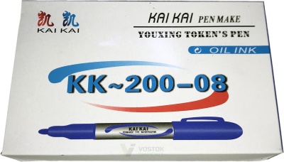Маркер синий YUAN PEN MAKE /10 /1200 от компании Востокимпорт